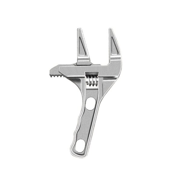 High Quality Alloy Adjustable Wide Jaw Spanner Tool Large for Bathroom Nut Openi - Picture 2 of 13